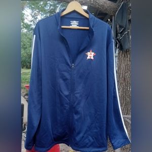 Houston Astros Long Sleeve Full Zip Genuine Merchandise Track Jacket 2XL